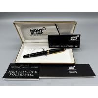 ราคา ปากกา Mont blanc meisterstuck classic back resin กล่องใบครบ ของแท้มือ2 (18880854450)