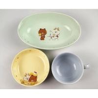 ราคา Line Friends Brown & Cony 3 Pcs Ceramic Tableware Set (2 Plates + Mug) LFC14517 (25576320313)