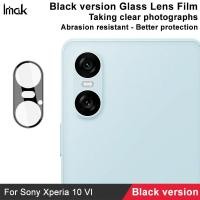 ราคา ฟิล์มเลนส์กล้อง iMak Black Border ดั้งเดิม for Sony Xperia 10 VI Mark 6 HD กระจกเทมเปอร์ปกป้องหน้าจอ (40002647597)