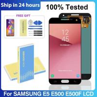 ราคา 100% AMOLED สําหรับ Samsung Galaxy E5 จอแสดงผล LCD SamsungE5 LCD Touch Screen Digitizer Assembly Replacement E500 E500F E500H E500M (49207751658)
