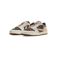 ราคา ใหม่พร้อมส่ง ของแท้ Travis Scott x Air Jordan 1 Low OG Reversed Mocha (19328433684)