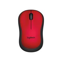 ราคา เมาส์ไร้สาย แดง Logitech M221-CORDLESS-MS (55252825985)