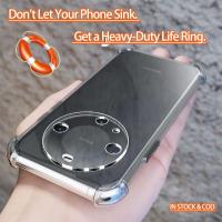 ราคา Huawei Mate 60 Pro+ ALN-AL00 AL80 AL10 AL00 คริสตัลใส 4 มุมกันกระแทก Soft Jelly เคสโทรศัพท์ฝาหลังกันชนโปร่งใส (49957315636)
