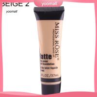 ราคา {YO} MISS ROSE Waterproof Moisturizing Matte Liquid Foundation คอนซีลเลอร์แต่งหน้าครีม (49007839979)