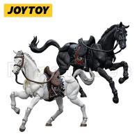 ราคา 1/18 JOYTOY Action Figure Dark Source Jianghu War Horse สีขาวและสีดําอะนิเมะรุ่น (52058609109)