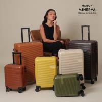 ราคา MINERVA กระเป๋าเดินทาง รุ่น Cannele 8081 ขนาด 16 20 24 28 นิ้ว TSA lock ขยายได้ ล้อลื่น น้ำหนักเบา by swishnavy (52807615850)