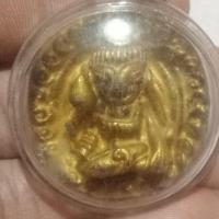 ราคา หล่อพระอุปคุต วัตถุมงคลสายโชคลาภมหาสมบัติ เนื้อตะกั่วอาบทองพร้อมกรอบพลาสติกอย่างดี (56504529406)