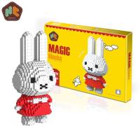 ราคา ตัวต่อ นาโน HC MAGIC 9036 ตัวต่อ Rabbit Miffy จำนวน 1,296 ชิ้น การ์ตูนดัง สีสันสวยน่ารัก น่าต่อ น่าสะสม (20271440138)