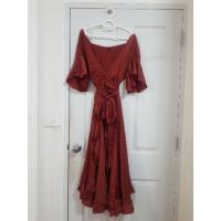ราคา FLAT2112 FT73 : RUFFLE SILK WRAP (5413581029)