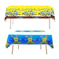 ราคา SpongeBob Party Supplies,SpongeBob ผ้าปูโต๊ะงานเลี้ยงวันเกิด SpongeBob ผ้าปูโต๊ะสําหรับเด็กผู้ชาย/หญิง SpongeBob Birthday Party (51954325291)