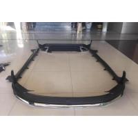 ราคา Car Unpainted Surround Body kit for Toyota Prius Modellista Modified black front shovel side skirt (53804137470)