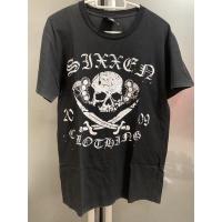 ราคา เสื้อยืด SIXXEN สีดำ ลายหัวกระโหลก (20621886349)