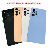 ราคา ฝาครอบแบตเตอรี่ด้านหลังพร้อมเลนส์กล้องแบบถอดเปลี่ยนได้สําหรับ Samsung Galaxy A53 5G Galaxy A53 A536 SM-A536B A536U (46909267122)