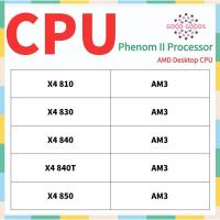 ราคา X4 810 X4 830 X4 840 X4 840T X4 850 AMD Phenom II โปรเซสเซอร์เดสก์ท็อป CPU AM3 Socket938 (43901980517)