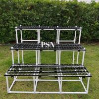 ราคา ชั้นวางต้นไม้ขั้นบันไดสีขาว แบบถอดประกอบ 3 ชั้นยาว แบบ PCV (17128197924)