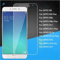 ราคา กระจกนิรภัยสําหรับ OPPO R7 R9 R11 R15 R17 R7s R9s R11s R15x RX17 Neo Plus Pro Realme 5 6S ฟิล์มกระจกนิรภัยโฟกัส (1237593813)