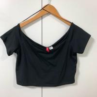 ราคา Used เสื้อครอป H&M ไซส์L อก36-38 ของแท้ (7100285481)