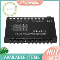 ราคา Z5stpeq8mCar Audio Equalizer,ปรับ EQ Car Amplifier Graphic Equalizer พร้อม CD/AUX Input Select Switch,สีดํา (51308775277)