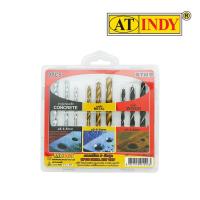 ราคา AT INDY Drill Bits set ดอกสว่าน 9 ตัวชุด BTH9 (2384443869)