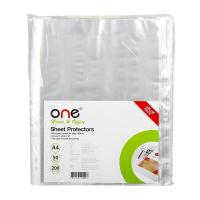 ราคา ONE ซองถนอมเอกสาร 11 รู ขนาด A4 (200 ซอง/แพ็ค) (8661805748)