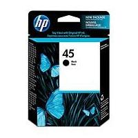 ราคา HP 45 BK ตลับหมึกอิงค์เจ็ท สีดำ ของแท้ Black Original Ink Cartridge (51645AA) (3255095381)