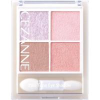 ราคา Cezanne Beige Tone Eye Shadow อายแชโดว์ 4 สีในตลับเดียว (27054244506)