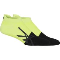 ราคา ASICS : 3013A464.003 LIGHT MESH ANKLE UNISEX RUNNING ชายหญิง ถุงเท้า ของแท้ PERFORMANCE BLACK/SAFETY YELLOW (24477185043)