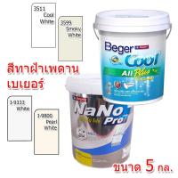 ราคา -สีทาฝ้าเบเยอร์ ขนาด 5 แกลอน เบเยอร์คูล ออล พลัส ,สีทาฝ้านาโน โปร มีสีให้เลือก 3511 ,3599 ,I-9333 ,I-9800 (41872529634)