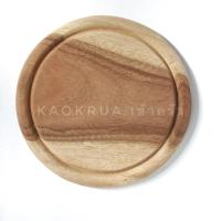 ราคา เขียงไม้จามจุรีกลม ขนาด 10 นิ้วและ 12 นิ้ว by KAOKRUA เข้าครัว (4833248747)