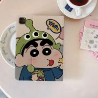 ราคา เคสของไอแพด การ์ตูนชินชาย กีนขนม ตลก เคสช่องใส่ปากกา for iPad Mini7/6/5/4 Gen11/10/9/8 Air5/4/3/2/1 Pro11/13 ส่งของทันที (40330745249)