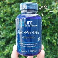 ราคา (Life Extension®) Two-Per-Day Multivitamin & Mineral 60 Capsules วิตามินและแร่ธาตุรวม (2322122394)