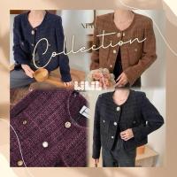 ราคา เบลเซอร์Korea style กระดุมวินเทจ #minicloset (24038442319)