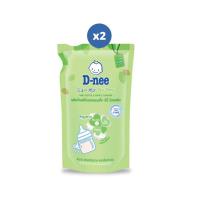 ราคา [ขายดี] D-nee น้ำยาล้างขวดนมดีนี่ ออร์แกนิค ถุงเติม 550 มล. x2 (15784994960)