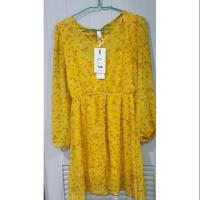 ราคา เดรสลายดอกสีเหลืองดอกเดชี่ (4535088565)
