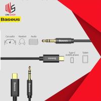 ราคา ส่งจากไทยBaseus Type c to Aux 3.5 มม. สายฟังเพลงAUX Type-c สายแปลง 3.5mm Jack Adapter Audio cables USB-C (21269600457)