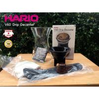 ราคา HARIO V60 Drip Decanter 700ml Coffee VDD-02 B (ของแท้) • Made in JAPAN ชุดดริปกาแฟ ขนาด 700ml สีดำ (3739684321)