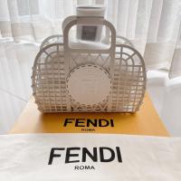 ราคา ของแท้100% ราคาดีที่สุด New Fendi basket bag small size (4992687678)
