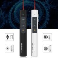 ราคา ส่งไว ประกัน1ปีเต็ม! รีโมทพ้อยเตอร์ 2.4GHz Wireless Remote Control Presentation Presenter Mouse Laser Pointer Z05 (53955945486)