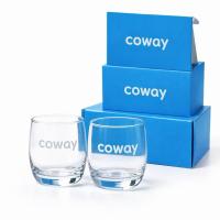 ราคา Coway แก้วน้ำใส พรีเมียม (Set 2 ใบ) (50357455651)