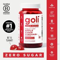 ราคา GoliZeroSugarWorldsFirstAppleCiderVinegarGummies-VitaminB12,ProbioticstoAddress.Vegan,PlantBased,Non-GMO,Gluten-Free&Gelatin-Free (50359092694)