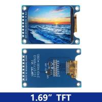 ราคา โมดูลควบคุมหน้าจอ LCD LED 1.69 นิ้ว 1.69 นิ้ว TFT HD IPS 240X280 SPI ST7789 (22129997573)