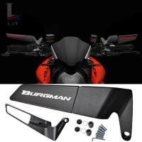ราคา สําหรับ Suzuki AN200 AN250 AN400 AN650 Burgman AN 125 250 400 650 รถจักรยานยนต์ CNC กระจกมองหลังปีกคงที่ (29415589286)