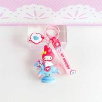 ราคา ➧ Kuromi My Melody Cinnamoroll การ์ตูนชุดม้าโยกพวงกุญแจอะนิเมะ (28407857434)
