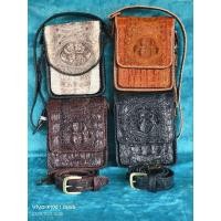 ราคา กระเป๋าหนังจระเข้แท้สะพายข้าง A6 หนังเต็มผืนติดโหนก ถักขอบด้วยหนังกระบือให้ทั้งใบ ของใหม่ มือ1 งานแฮนด์เมด พร้อมส่ง (29173199967)