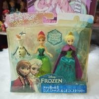 ราคา ฟิกเกอร์ กิ๊ฟเซ็ทตุ๊กตา โฟรเซ่น : Disney FROZEN Sisters Gift Set Anna, Elsa & Olaf Dolls ❄⛄ (43830532792)