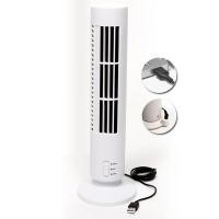 ราคา พัดลมตั้งโต๊ะทรงสูง USB Tower Fan (สีขาว) (419319325)