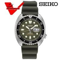 ราคา SEIKO NEW Turtle Autometic เพิ่มเลนส์กระจก sapphire ขยายวันที่ นาฬิกาข้อมือผู้ชาย สายยาง รุ่น SRPE05K1 veladeedee (5321847645)