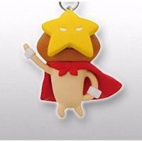 ราคา แท้ 100% จากญี่ปุ่น พวงกุญแจ สายเชือก เห็ด Nameko Growing Mushroom Mascot Cell Phone Strap (Nameko Star) (1798192219)