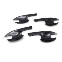 ราคา เบ้าปีก เบ้ารองมือเปิด เบ้ากันรอยขีดข่วน 4ประตู สีเครฟล่าดำ สำหรับ Mazda 3 4dr/5dr ปี 2014-2019 (7235103456)