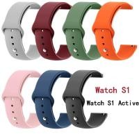 ราคา สายนาฬิกา Xiaomi watch S1 / Xiaomi watch S1 Active / Xiaomi watch S1 Pro สายนาฬิกาซิลิโคน 22mm คุณภาพสูง ซิลิโคน เปลี่ยนได้ สายสมาร์ทวอทช์ (17554634220)
